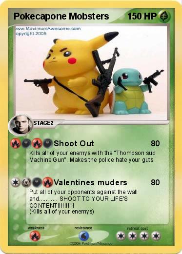 Pokemon Pokecapone Mobsters