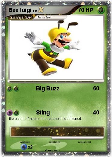 Pokemon Bee luigi
