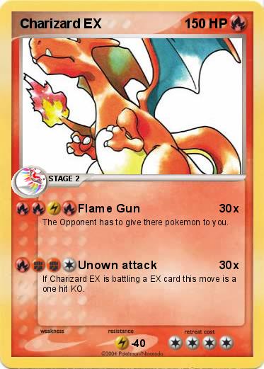 Pokemon Charizard EX