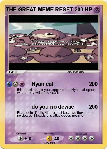 Pokemon THE GREAT MEME RESET