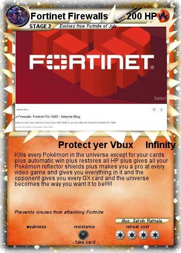 Pokemon Fortinet Firewalls