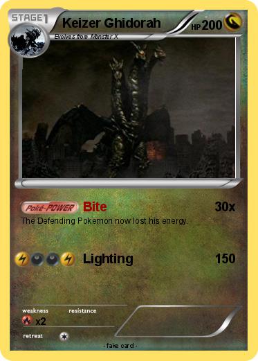 Pokemon Keizer Ghidorah