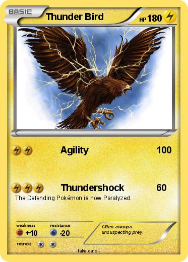 Pokemon Thunder Bird