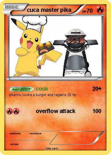 Pokemon cuca master pika