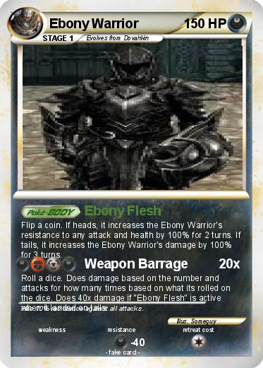 Pokemon Ebony Warrior