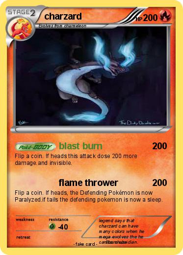 Pokemon charzard