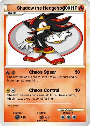 Pokemon Shadow the Hedgehog