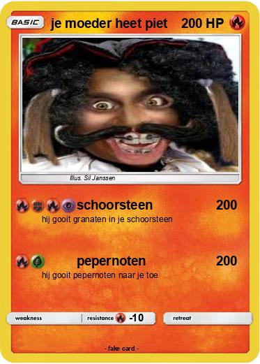 Pokemon je moeder heet piet