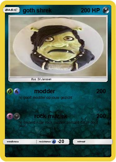 Pokemon goth shrek