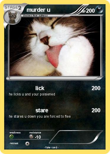 Pokemon murder u