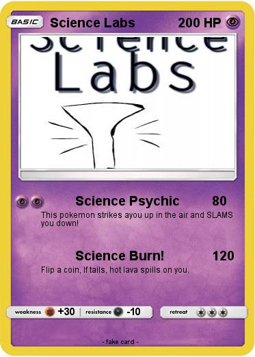 Pokemon Science Labs