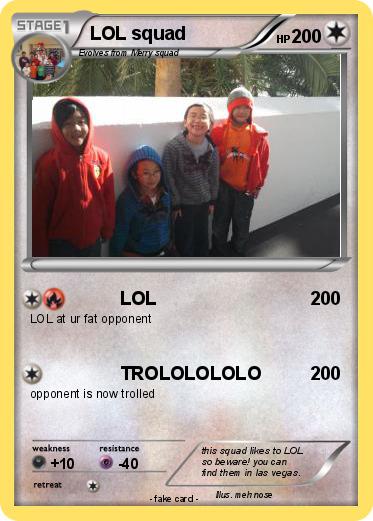 Pokemon LOL squad