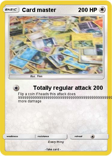 Pokemon Card master