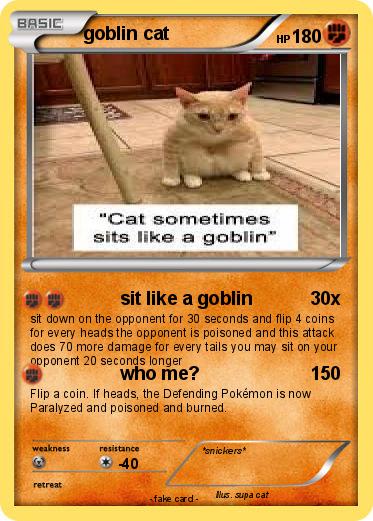 Pokemon goblin cat