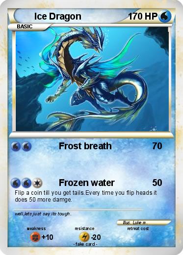 Pokemon Ice Dragon