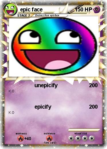Pokemon epic face