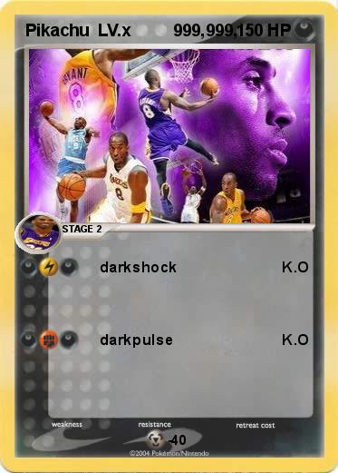 Pokemon Pikachu  LV.x         999,999,