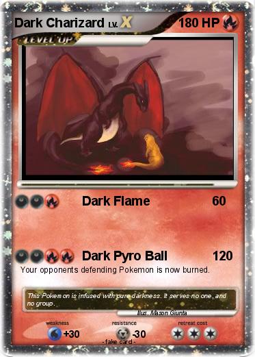 Pokemon Dark Charizard