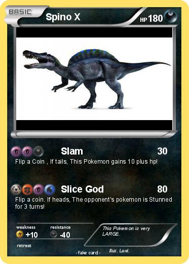 Pokemon Spino X
