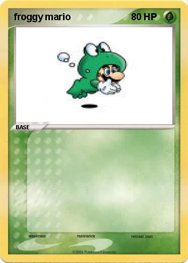 Pokemon froggy mario
