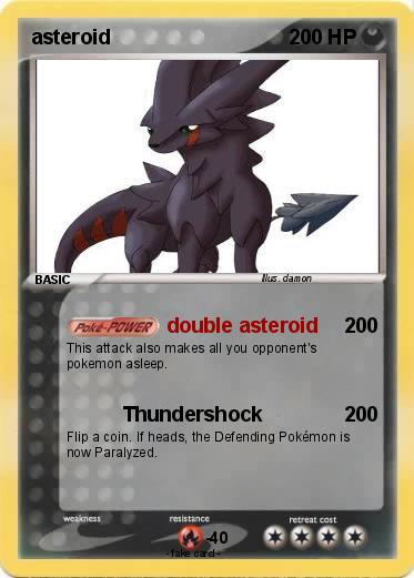 Pokemon asteroid
