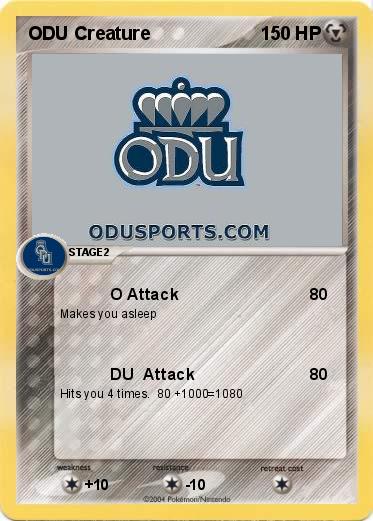 Pokemon ODU Creature
