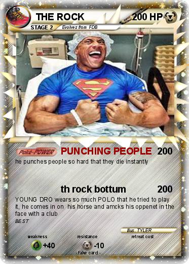 Pokemon THE ROCK