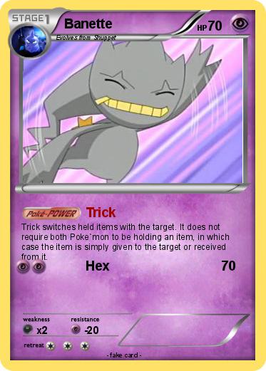 Pokemon Banette