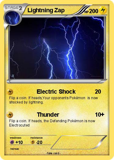 Pokemon Lightning Zap