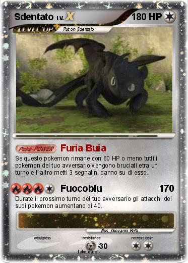 Pokemon Sdentato