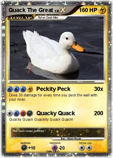 Pokemon Quack The Great