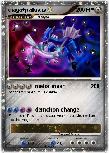 Pokemon diaga+palkia