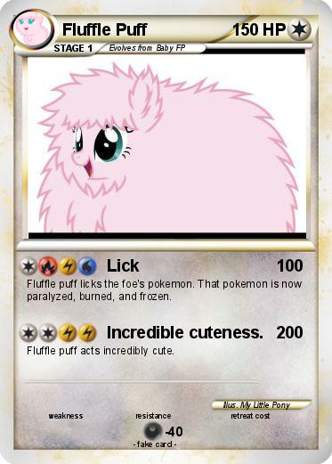 Pokemon Fluffle Puff