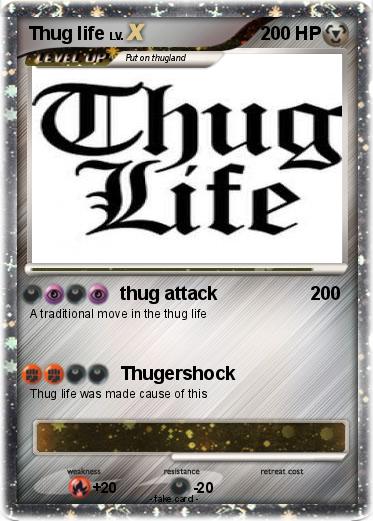 Pokemon Thug life