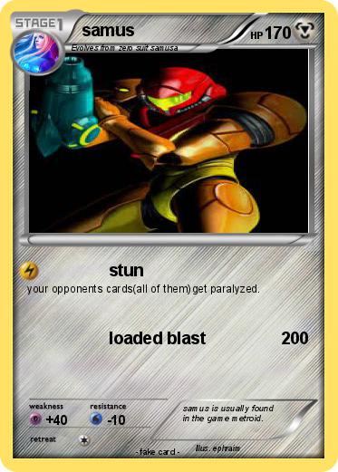 Pokemon samus