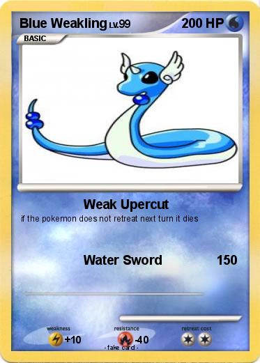 Pokemon Blue Weakling