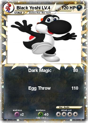 Pokemon Black Yoshi LV.4