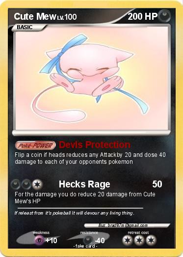 Pokemon Cute Mew