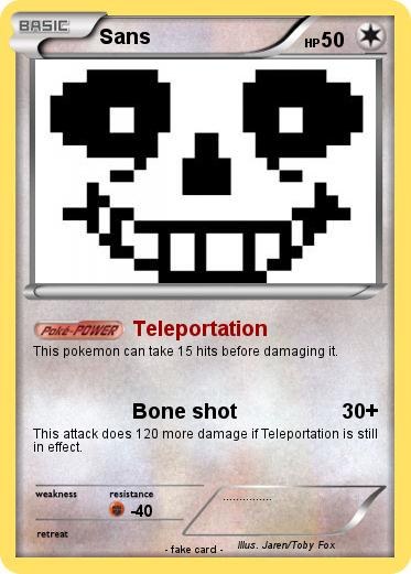 Pokemon Sans