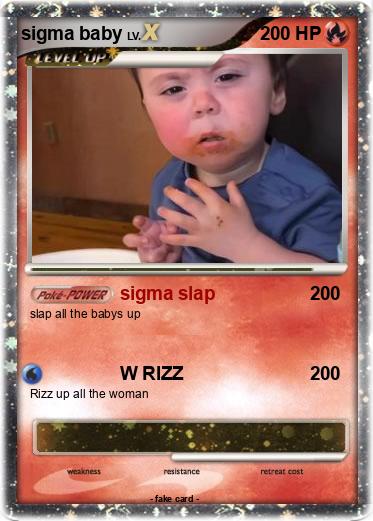 Pokemon sigma baby