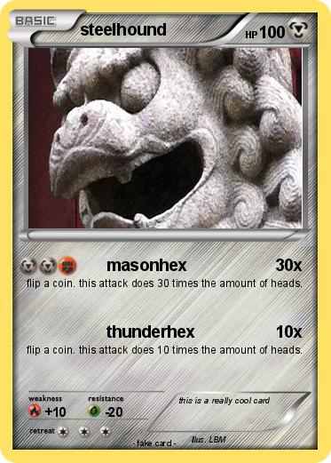 Pokemon steelhound