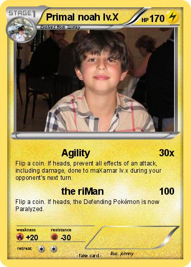 Pokemon Primal noah lv.X