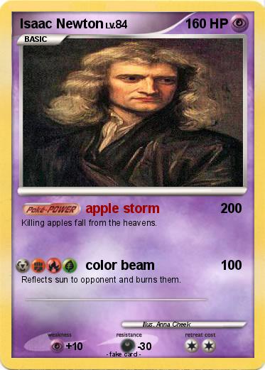 Pokemon Isaac Newton