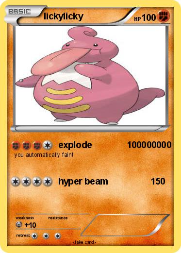 Pokemon lickylicky