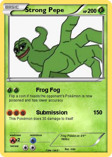 Pokemon Strong Pepe