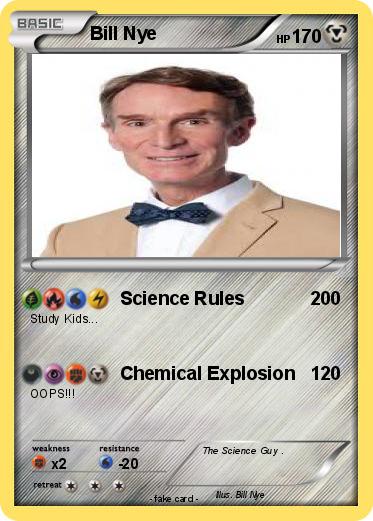 Pokemon Bill Nye