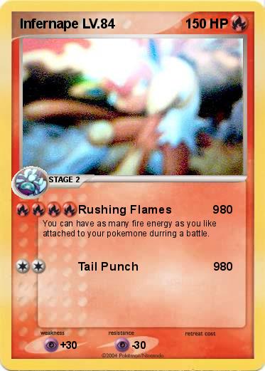 Pokemon Infernape LV.84