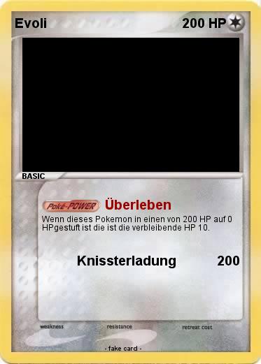 Pokemon Evoli
