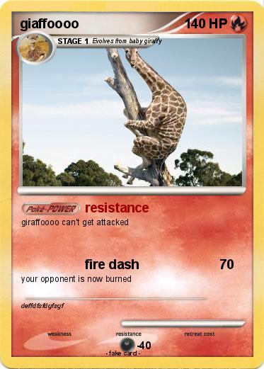 Pokemon giaffoooo