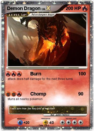 Pokemon Demon Dragon